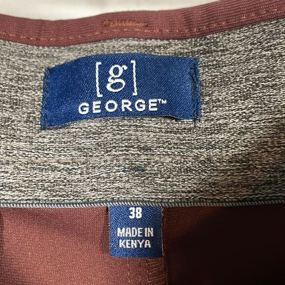 George mens reddish brown shorts - Picture 7 of 8